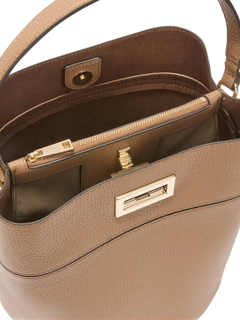 AMELIA Mini-Handtasche mit Schulterriemen Toffee - Damentaschen