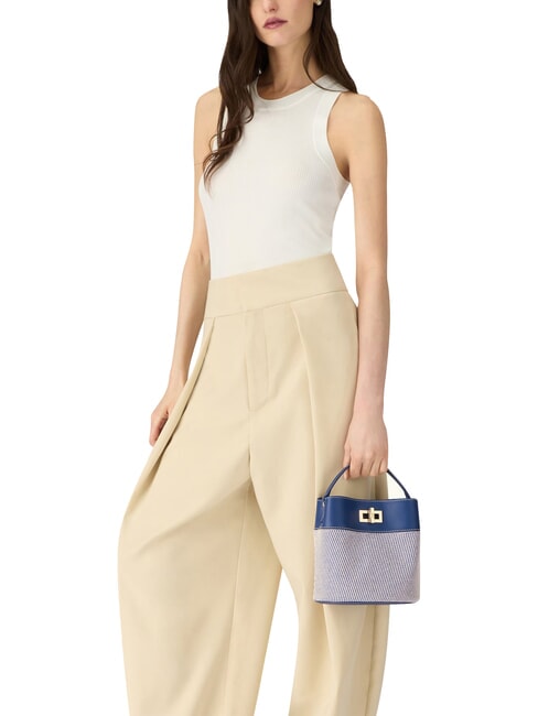 AMELIA Mini-Beuteltasche, handlich Indigot&ouml;ne - Damentaschen