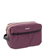 KWAY ALBAS Kosmetiktasche mit Doppelrei&szlig;verschluss und Taschen violett-malvenfarbener Wein - Beauty-Case - 2