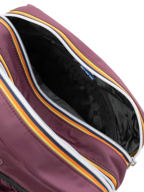 ALBAS Kosmetiktasche mit Doppelrei&szlig;verschluss und Taschen violett-malvenfarbener Wein - Beauty-Case