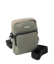 KWAY ERLOY Nylontasche mit Tasche gr&uuml;ne Flechten - Umh&auml;ngetaschen Herren - 2