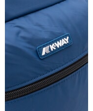 KWAY LAON Kleiner Nylonrucksack blaue Insignien - Rucks&auml;cke f&uuml;r Schule &amp; Freizeit - 4