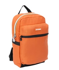 KWAY LAON Kleiner Nylonrucksack orange-br&auml;unlich - Rucks&auml;cke f&uuml;r Schule &amp; Freizeit - 4