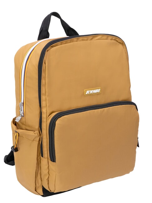 GIZY Nylonrucksack f&uuml;r 15-Zoll-Laptop braunes Bister - PC-Rucks&auml;cke