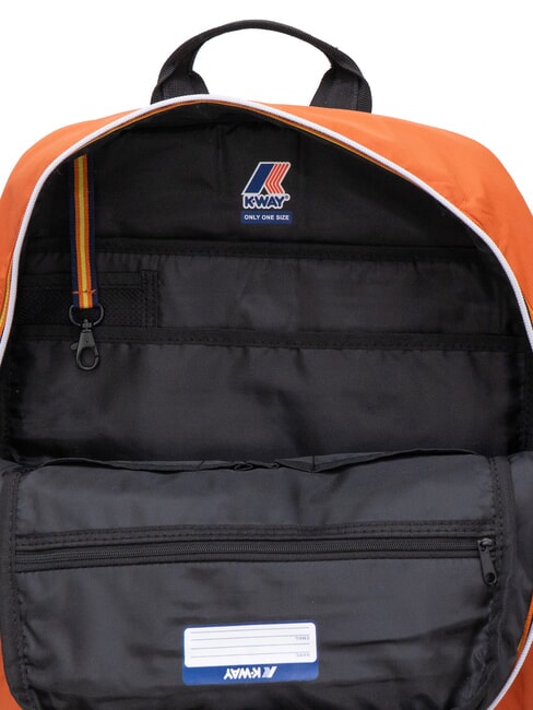 AMBERT 15,6-Zoll-Laptop-Rucksack orange-br&auml;unlich - PC-Rucks&auml;cke