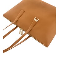 FURLA OLIVIA Einkaufstasche aus Leder Tabak - Damentaschen - 5