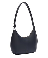 FURLA GOCCIA Umh&auml;ngetasche aus geh&auml;mmertem Leder Tintenblau - Damentaschen - 4