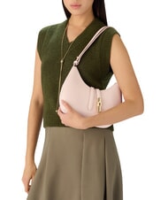 FURLA GOCCIA Umh&auml;ngetasche aus geh&auml;mmertem Leder - Damentaschen