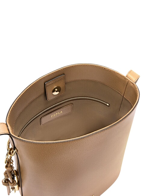 ROXIE Schultertasche, Leder Toffee - Damentaschen