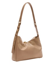 FURLA SFERA SOFT  Umh&auml;ngetasche aus Leder Toffee - Damentaschen - 4