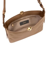 FURLA SFERA SOFT  Umh&auml;ngetasche aus Leder Toffee - Damentaschen - 6