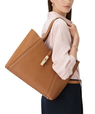 FURLA GOCCIA Umh&auml;ngetasche, Leder Brandy - Damentaschen - 2