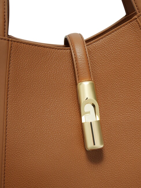 GOCCIA Umh&auml;ngetasche, Leder Brandy - Damentaschen