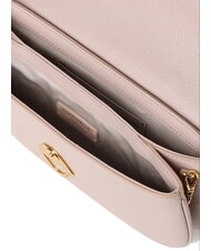 COCCINELLE DEW Kleine Tasche aus geh&auml;mmertem Leder Rosetten - Damentaschen - 5