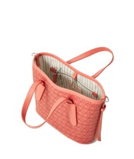 COCCINELLE NEVER WITHOUT BAG COATED MONOGRAM Handtasche mit Schulterriemen Merlot - Damentaschen - 3