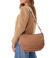 COCCINELLE RAQUEL L Umh&auml;ngetasche, Leder Schwarz Rot - Damentaschen - 5