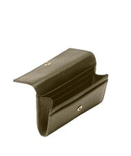 COCCINELLE METALLIC SOFT Kartenetui aus geh&auml;mmertem Leder - Brieftaschen Damen