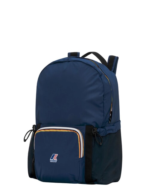 LE VRAI 4.0 MICHEL Faltbarer Rucksack blaue Insignien - Rucks&auml;cke f&uuml;r Schule &amp; Freizeit
