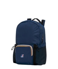 KWAY LE VRAI 4.0 MICHEL Faltbarer Rucksack blaue Insignien - Rucks&auml;cke f&uuml;r Schule &amp; Freizeit - 3
