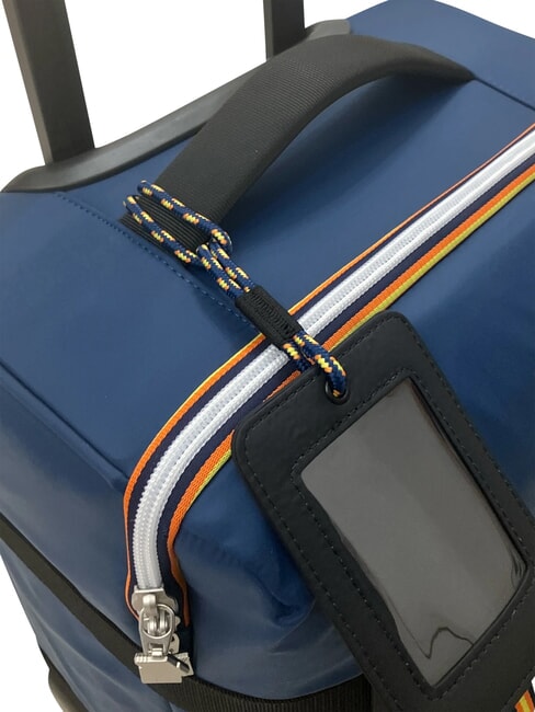 BLOSSAC  Wasserdichter Handgep&auml;ckwagen blaues Abzeichen-schwarz - Handgep&auml;ck