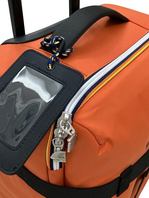 BLOSSAC  Wasserdichter Handgep&auml;ckwagen orange br&auml;unlich-schwarz - Handgep&auml;ck