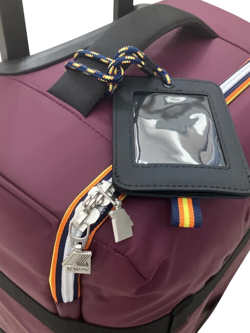 BLOSSAC  Wasserdichter Handgep&auml;ckwagen violett-malvenfarbenes Weinrot - Handgep&auml;ck