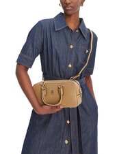 TOMMY HILFIGER TH DAILY Handtasche mit Schulterriemen Safari-Leinwand - Damentaschen - 4