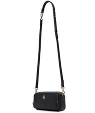TOMMY HILFIGER TH DAILY Mini-Schultertasche / Umh&auml;ngetasche Schwarz - Damentaschen - 3