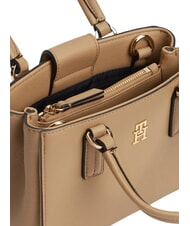 TOMMY HILFIGER TH DAILY Mini-Handtasche mit Schulterriemen Safari-Leinwand - Damentaschen - 3