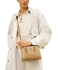 TOMMY HILFIGER TH DAILY Mini-Handtasche mit Schulterriemen Safari-Leinwand - Damentaschen - 4