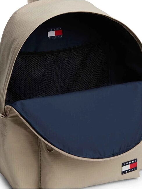 TJ ESS DAILY Rucksack aus recyceltem Nylon Stein - Rucks&auml;cke f&uuml;r Schule &amp; Freizeit