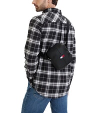 TOMMY HILFIGER TJ ESS DAILY PU Umh&auml;ngetasche Schwarz - Umh&auml;ngetaschen Herren - 5