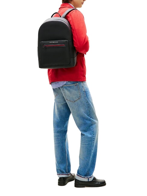 TH FOUNDATION Rucksack Schwarz - Rucks&auml;cke f&uuml;r Schule &amp; Freizeit