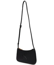 CALVIN KLEIN BOLD MONOGRAM Mini-Schultertasche auf Schwarz - Damentaschen - 4