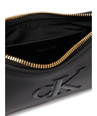 CALVIN KLEIN BOLD MONOGRAM Mini-Schultertasche auf Schwarz - Damentaschen - 5