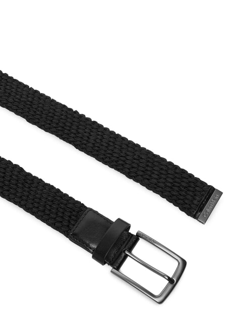 CASUAL PIN BUCKLE G&uuml;rtel Schwarz / mattes Anthrazit - G&uuml;rtel