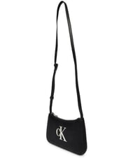 CALVIN KLEIN BOLD MONOGRAM Mini-Schultertasche Schwarz/Wei&szlig; - Damentaschen - 3