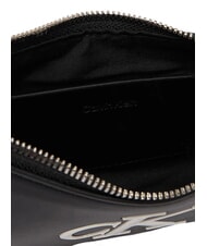 CALVIN KLEIN BOLD MONOGRAM Mini-Schultertasche Schwarz/Wei&szlig; - Damentaschen - 4