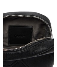 CALVIN KLEIN BOLD LOGO NYLON Slim Bag auf Schwarz - Umh&auml;ngetaschen Herren - 3