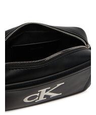 CALVIN KLEIN BOLD MONOGRAM Mini-Umh&auml;ngetasche Schwarz/Wei&szlig; - Damentaschen - 4