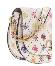 GUESS EMELIE LOGO Umh&auml;ngetasche Multi-Logo - Damentaschen - 5