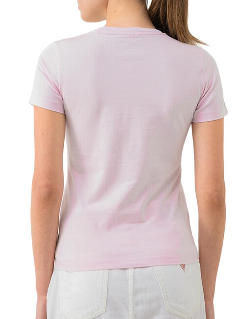 SLIM LOGO Slim-Fit-Stretch-T-Shirt Sommerflieder - T-Shirts und Tops f&uuml;r Damen