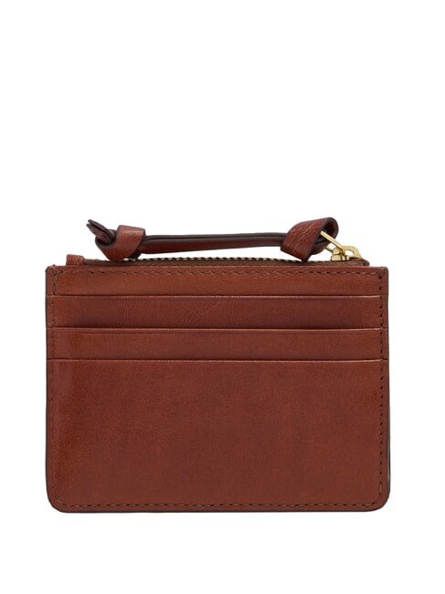 STORY M&uuml;nzbeutel aus Leder BRAUN - Brieftaschen Damen