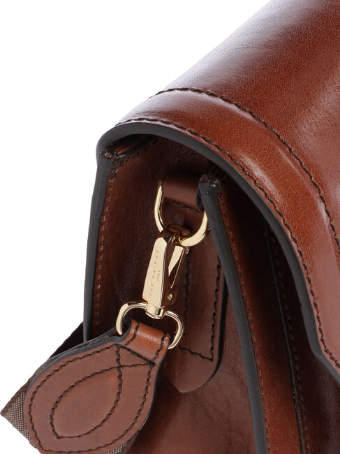 ELBA Schultertasche aus Leder BRAUN - Damentaschen