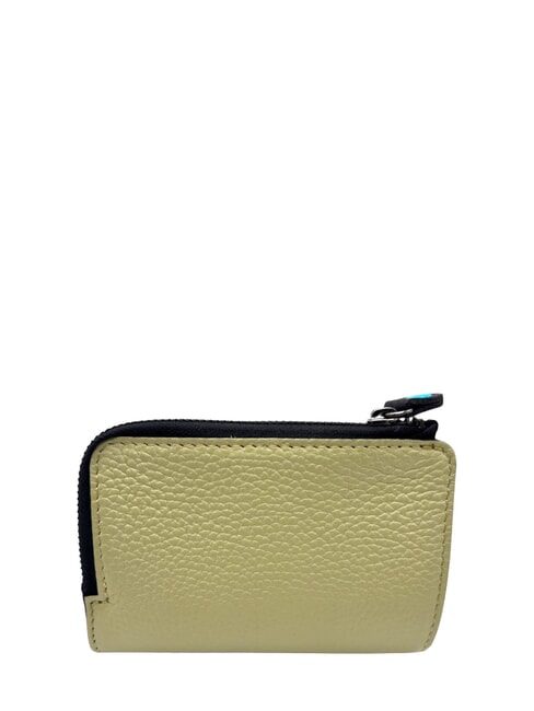 GMONEY57 Ledergeldb&ouml;rse mit Rei&szlig;verschluss Seladon - Brieftaschen Damen