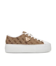 GUESS JOEZI4 Turnschuhe Beige / Braun - Damenschuhe - 2