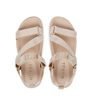 GUESS FETTA Keilsandalen CREME - Damenschuhe - 4