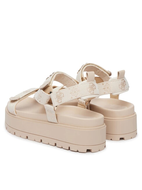 FETTA Keilsandalen CREME - Damenschuhe