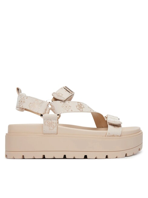 FETTA Keilsandalen CREME - Damenschuhe