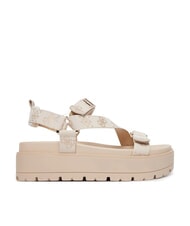 GUESS FETTA Keilsandalen CREME - Damenschuhe - 2